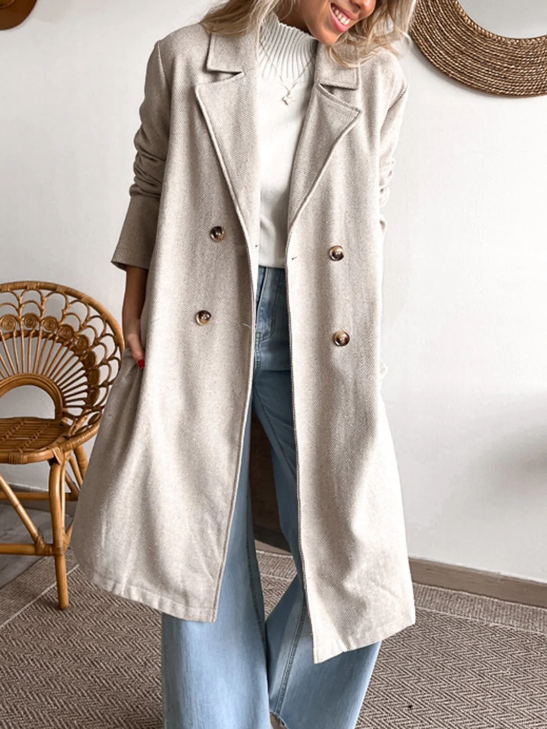Women's Casual Long Coat